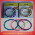 Hot selling low price eco-friendly pvc silicone wristband